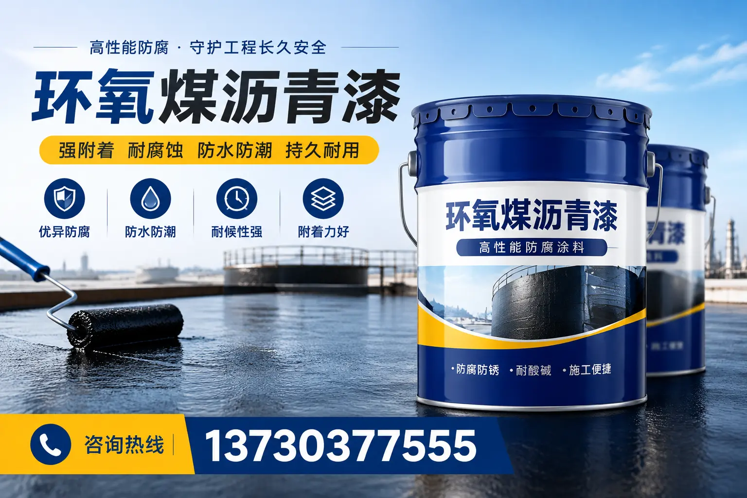 如何判断环氧煤沥青漆的质量?沾化消费者指南